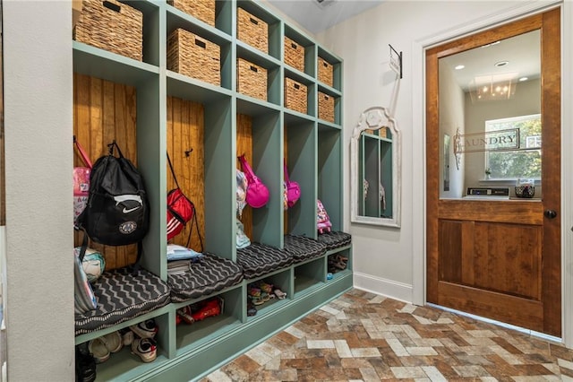 view of mudroom