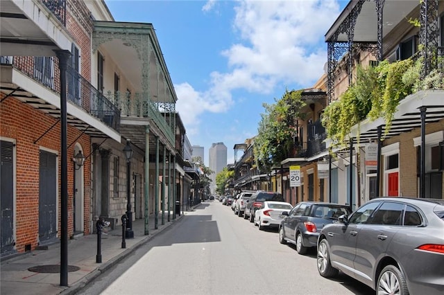 view of street