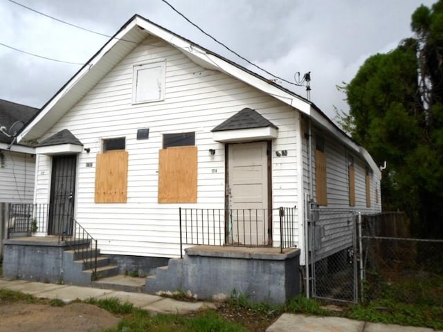 view of front of house