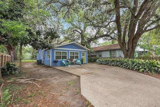 view of rear view of house