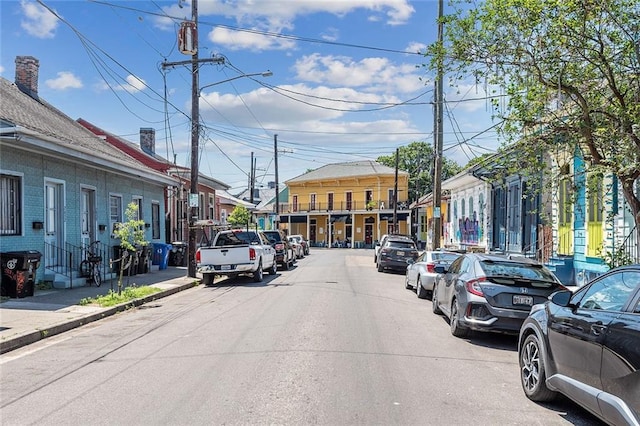 view of street