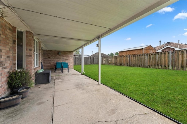 view of patio