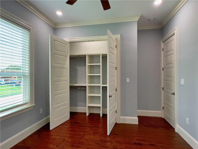 view of closet