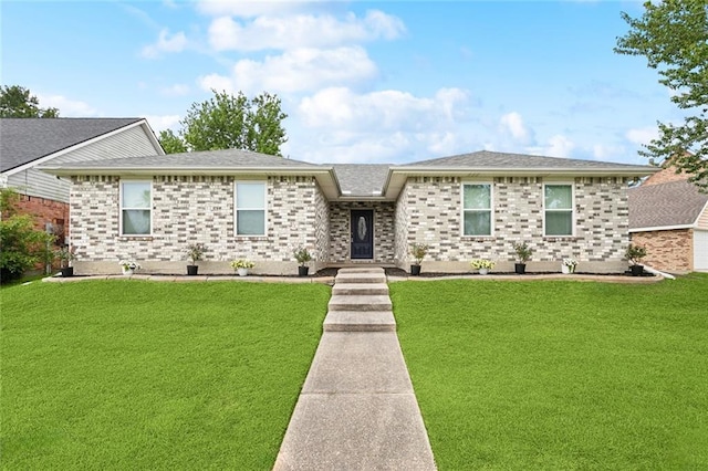 204 Chubasco Ln, Slidell, LA 70458 - single story home with a front yard and brick siding