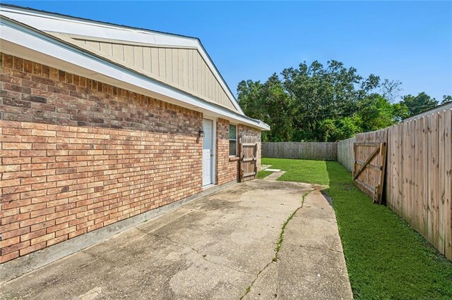 369 Pat Dr, Avondale, LA 70094 - exterior space with a fenced backyard