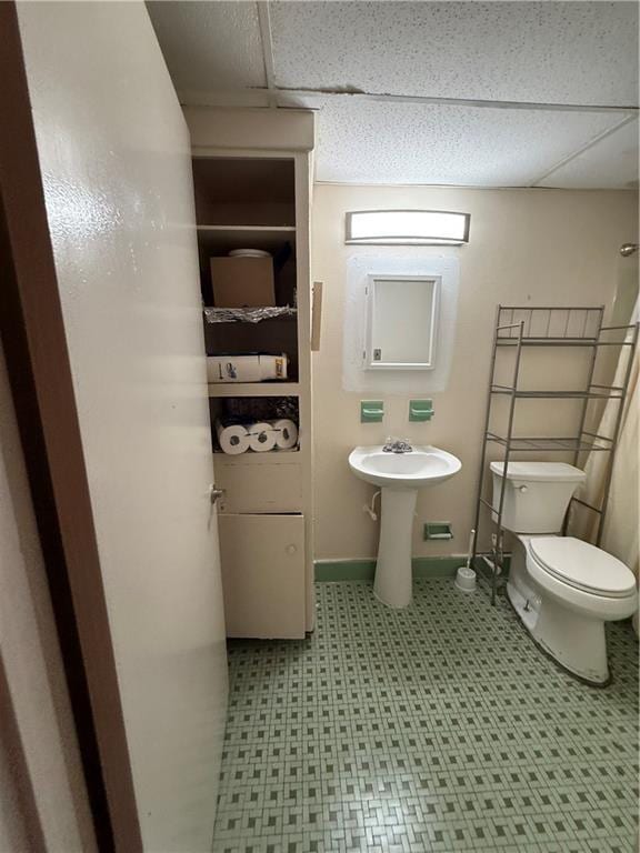 bathroom with toilet