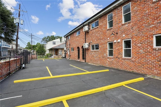 view of car parking