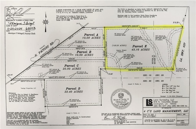 ParcelE Highway 437, Covington LA, 70435 land for sale