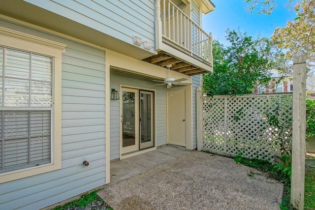 801 Audubon Trce Unit 801, Jefferson, LA 70121 - patio / terrace with a patio area and a ceiling fan