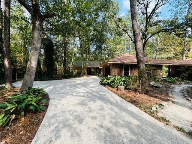 view of ranch-style home