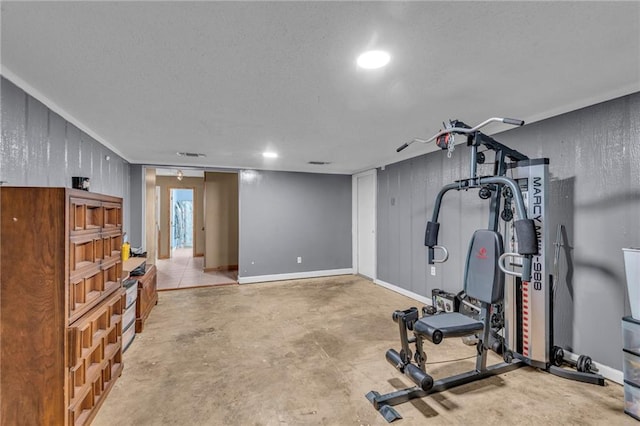 view of workout room