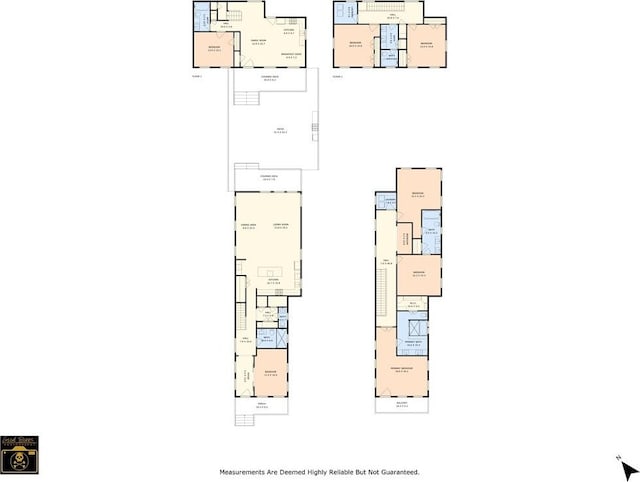 1417-1419 Esplanade Ave, New Orleans, LA 70116 - view of floor plan / room layout