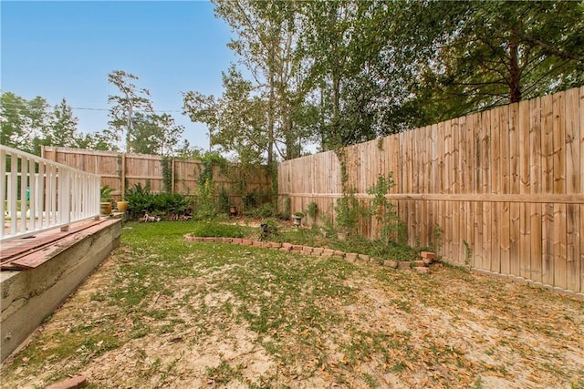 605 Florida St, Mandeville, LA 70448 - view of fenced backyard