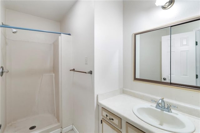 59449 Donya St, Slidell, LA 70460 - bathroom with a shower stall and vanity