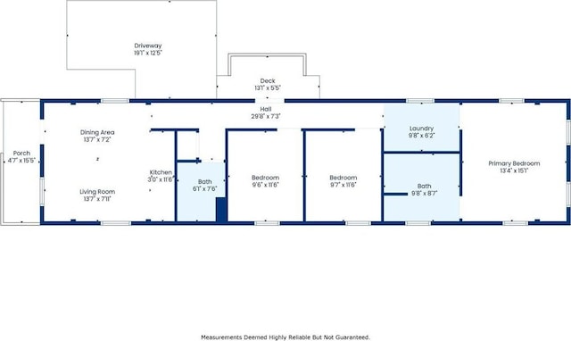 5017 N Miro St, New Orleans, LA 70117 - plan