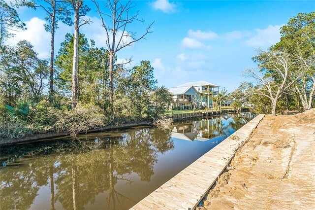 5019 Colorado St, Bay Saint Louis, MS 39520 - view of dock featuring a water view
