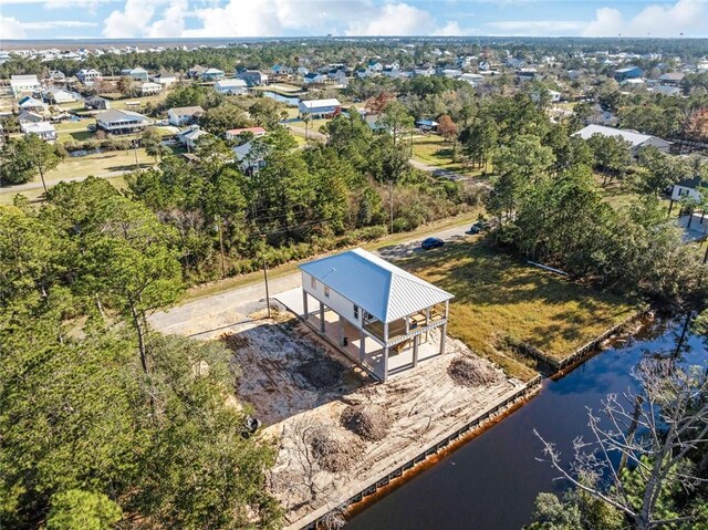 5019 Colorado St, Bay Saint Louis, MS 39520 - bird's eye view with a water view