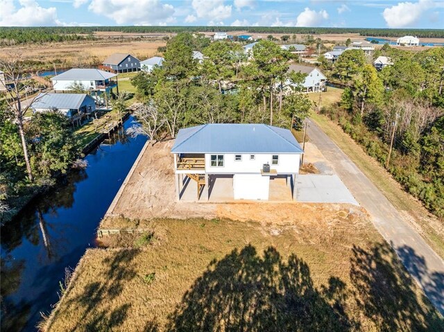 5019 Colorado St, Bay Saint Louis, MS 39520 - drone / aerial view with a water view
