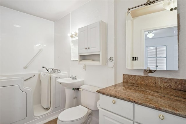 bathroom with toilet