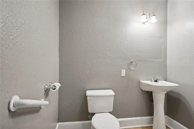 bathroom with toilet