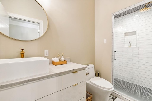 1900 N Rampart St, New Orleans, LA 70116 - bathroom featuring a shower stall and vanity