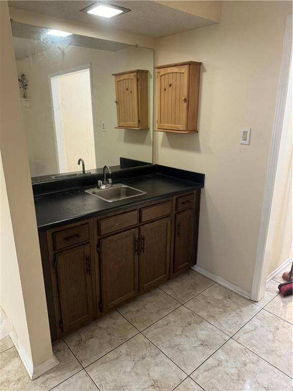 kitchen featuring sink