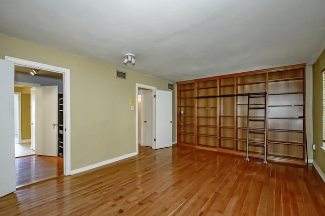 interior space featuring hardwood / wood-style flooring