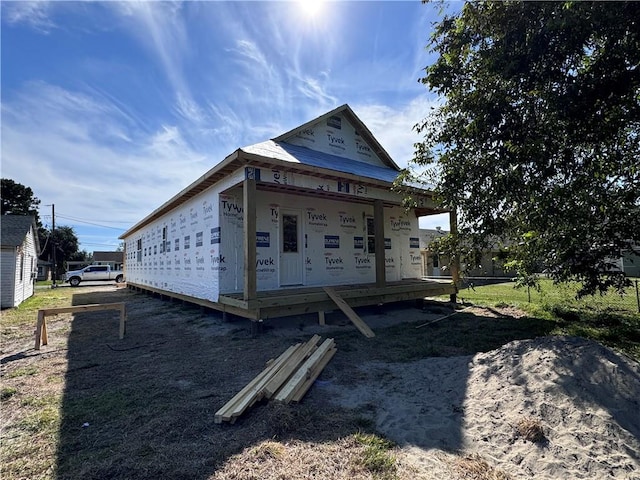 view of home's exterior