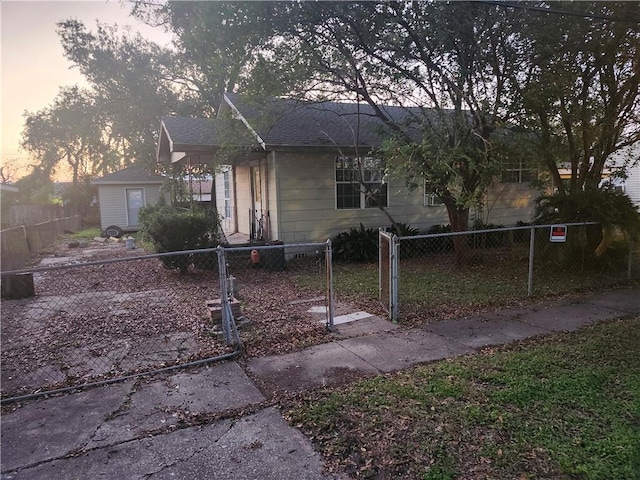 view of front of house