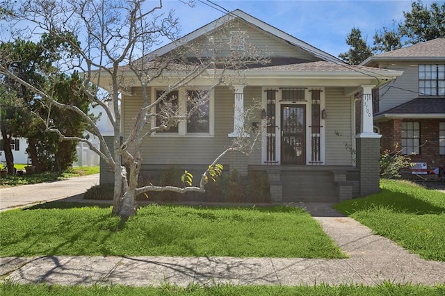 view of bungalow-style home