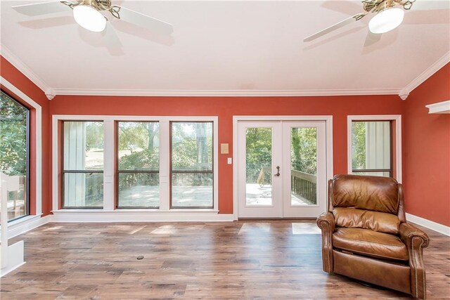 64 Fairway View Dr Unit 1, Hammond, LA 70401 - sunroom / solarium featuring a wealth of natural light and french doors