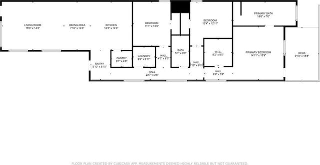 610 David St, New Orleans, LA 70119 - room layout