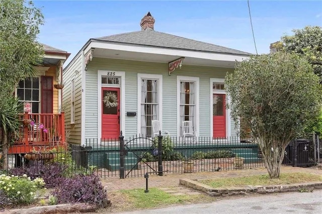 view of bungalow