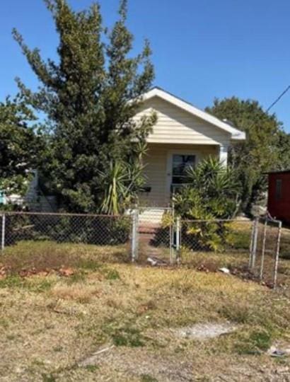 view of side of property