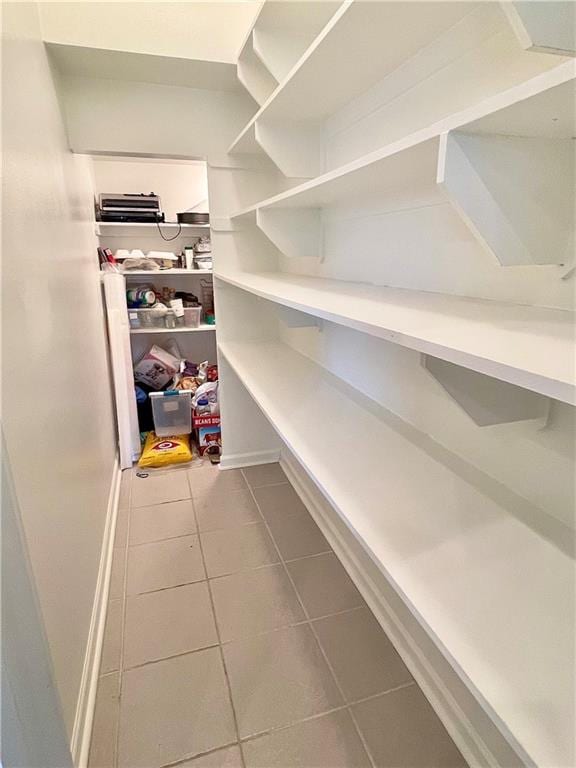 view of pantry