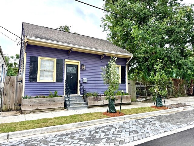 view of bungalow-style house