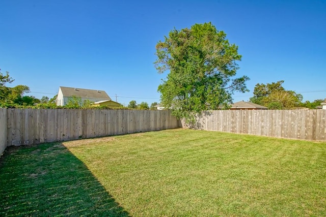 view of yard