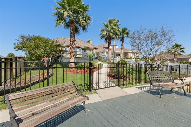 view of front of house with a front yard