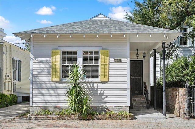 view of front of house