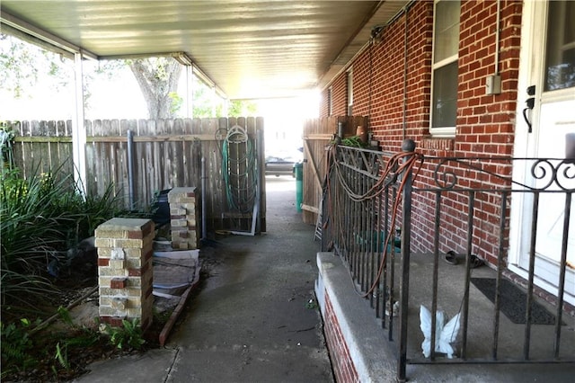 view of patio