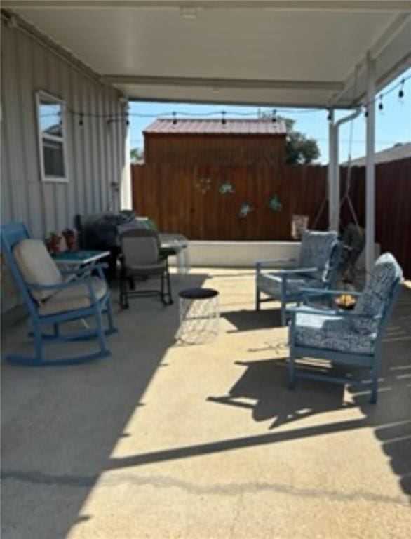 view of patio / terrace