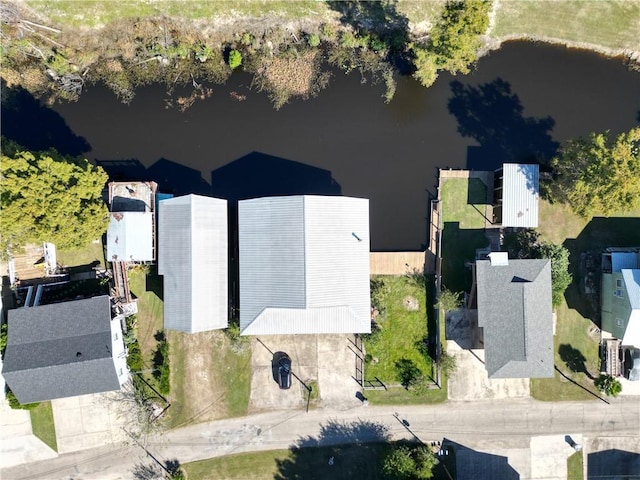 20442 Johnson Dr, Springfield, LA 70462 - bird's eye view featuring a water view