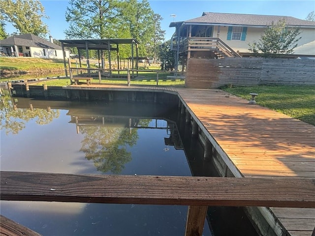 20442 Johnson Dr, Springfield, LA 70462 - dock area with a water view
