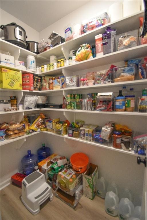 view of pantry