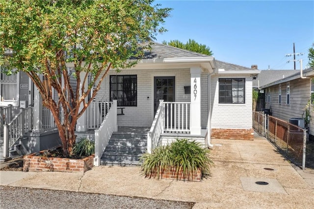 view of bungalow-style house