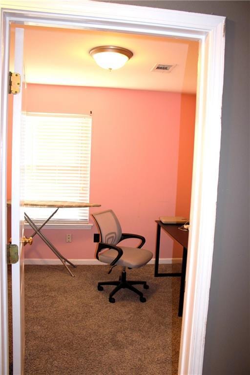 unfurnished office with carpet