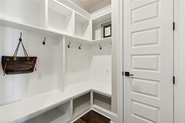 view of mudroom