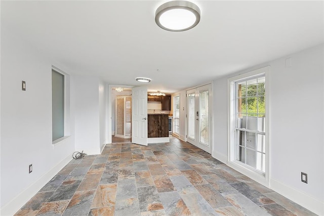 view of unfurnished living room