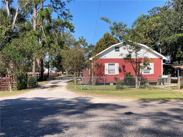 view of property exterior