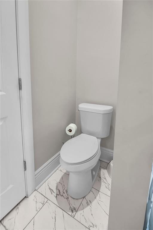 bathroom with toilet